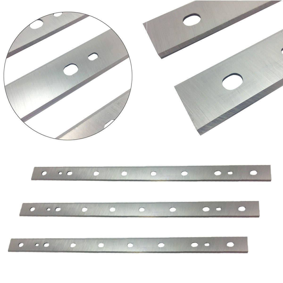 12.5in 3PCS Replacement Planer Blades For DeWalt Planer DW734,DW7342