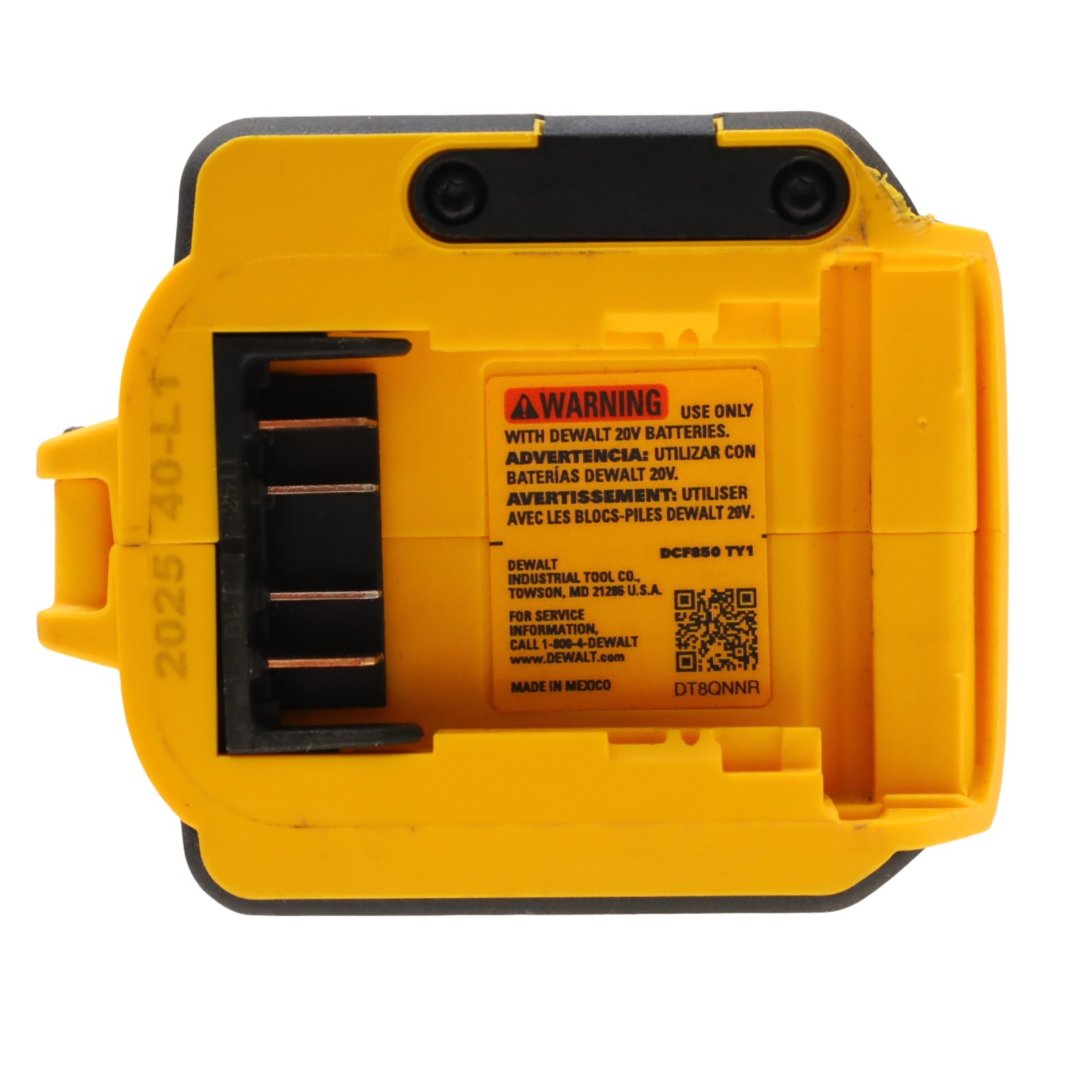 DeWalt DCF850B ATOMIC 20V MAX Brushless Compact 1/4&Prime; Cordless Impact Driver