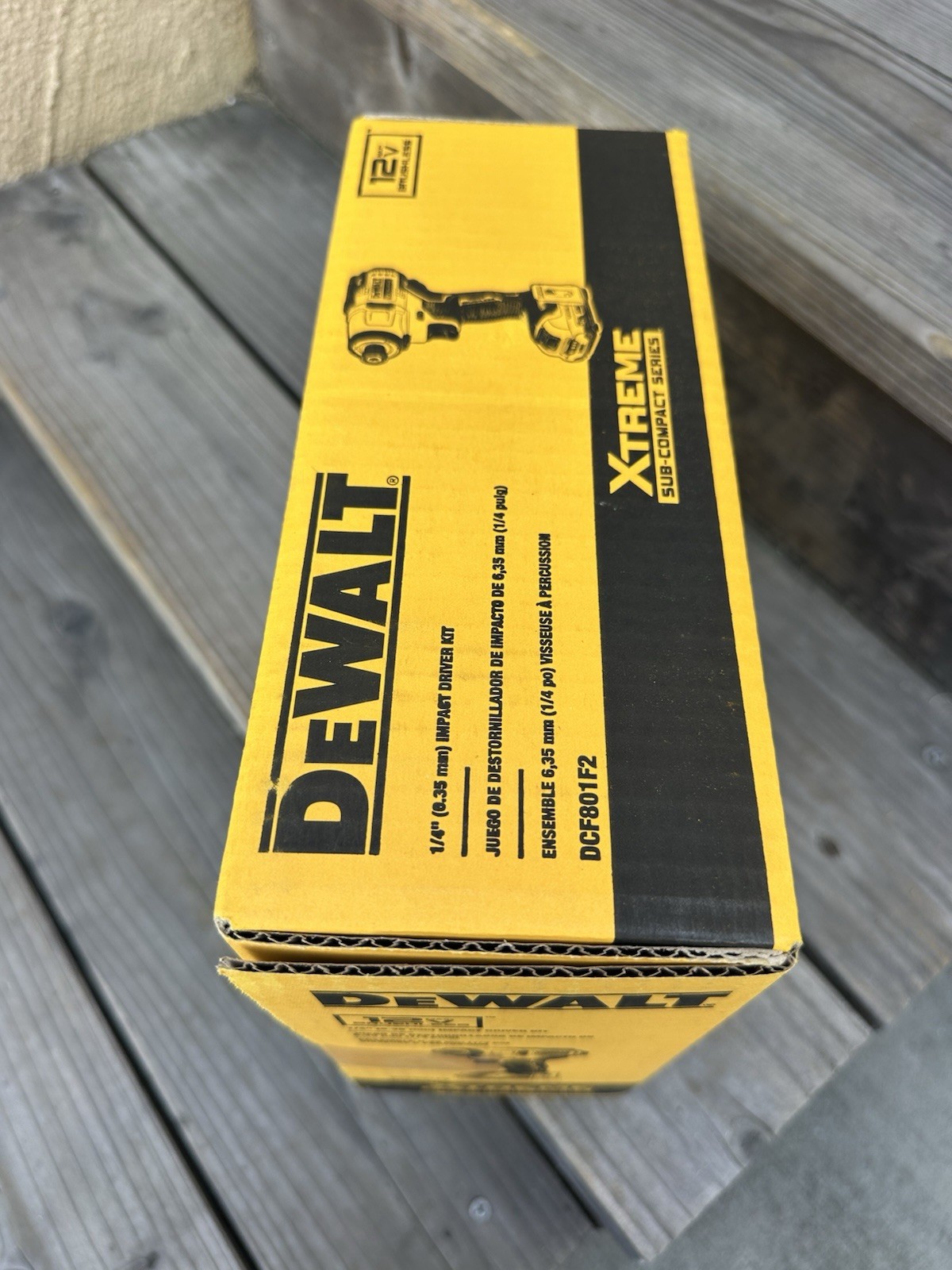 DEWALT XTREME 12-volt max 1/4-in Brushless Cordless Impact Driver