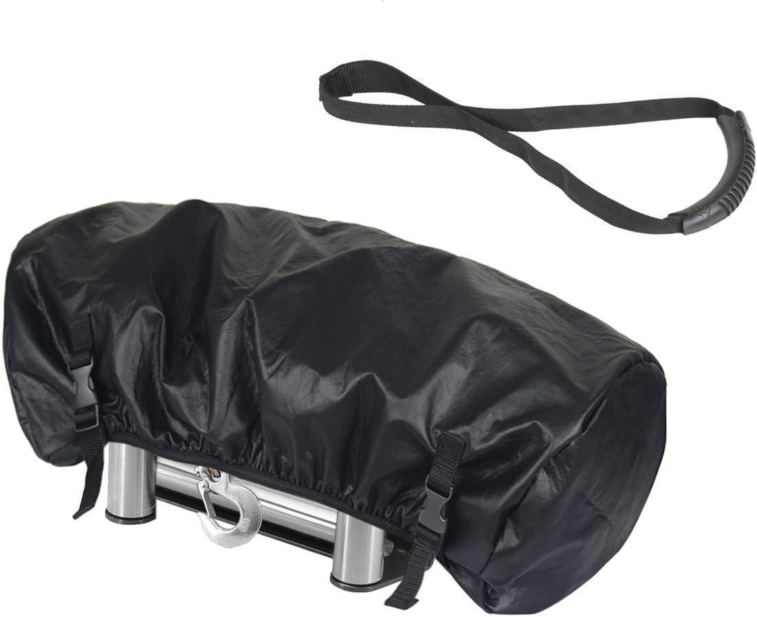 Waterproof Universal Winch Cover – Dust Resistant Winches Cover 15.5 X 8.5 X 7 I