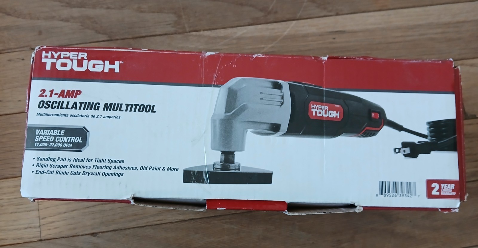 HYPER TOUGH 2.1-AMP OSCILLATING MULTITOOL
