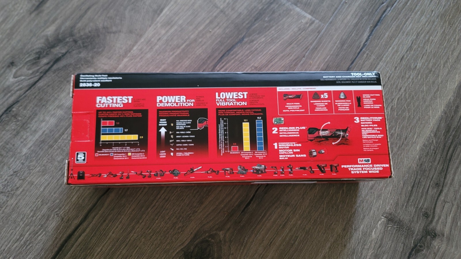 Milwaukee M18 FUEL Multi-tool Oscillating Tool, NEW.