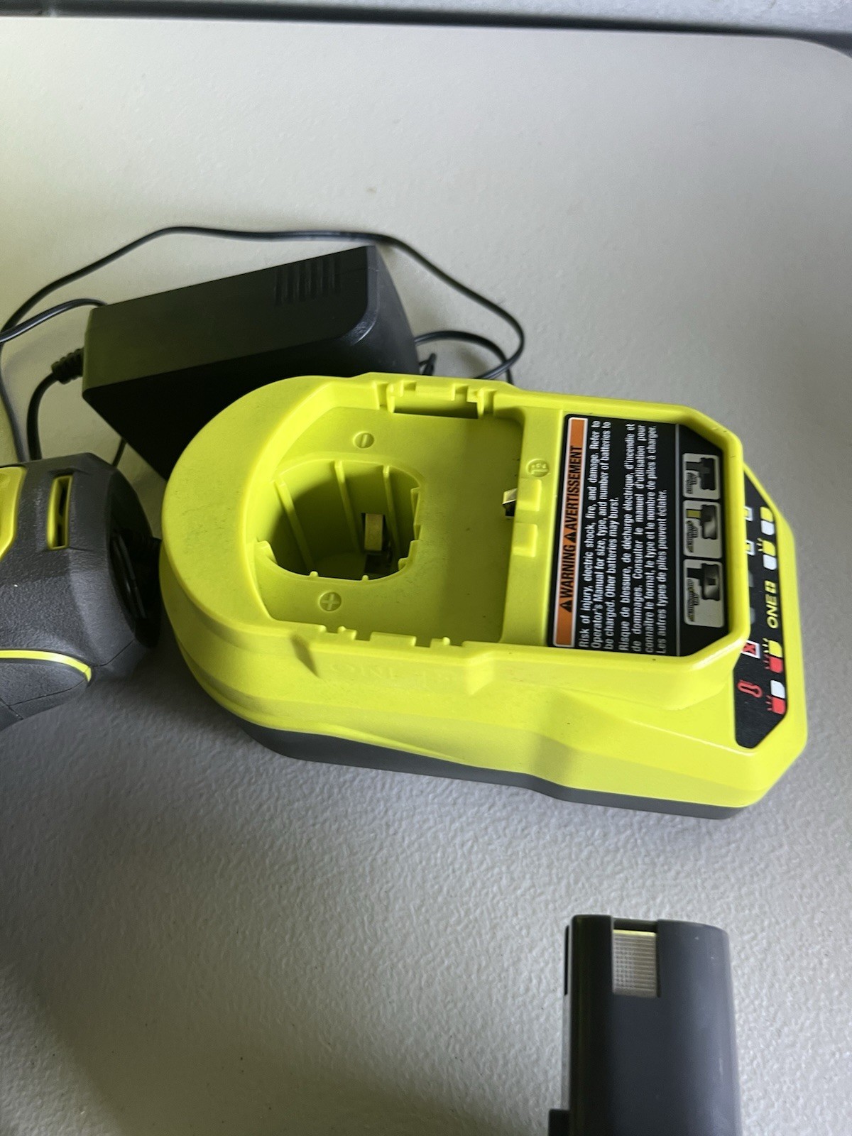 Ryobi ONE+ 18V 1/2 in Drill Driver Kit W/ 1.5 Ah Battery & Charger PCL206K1