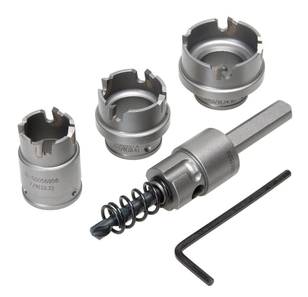 Greenlee 5-Pc Stainless Steel Hole Cutter Kit