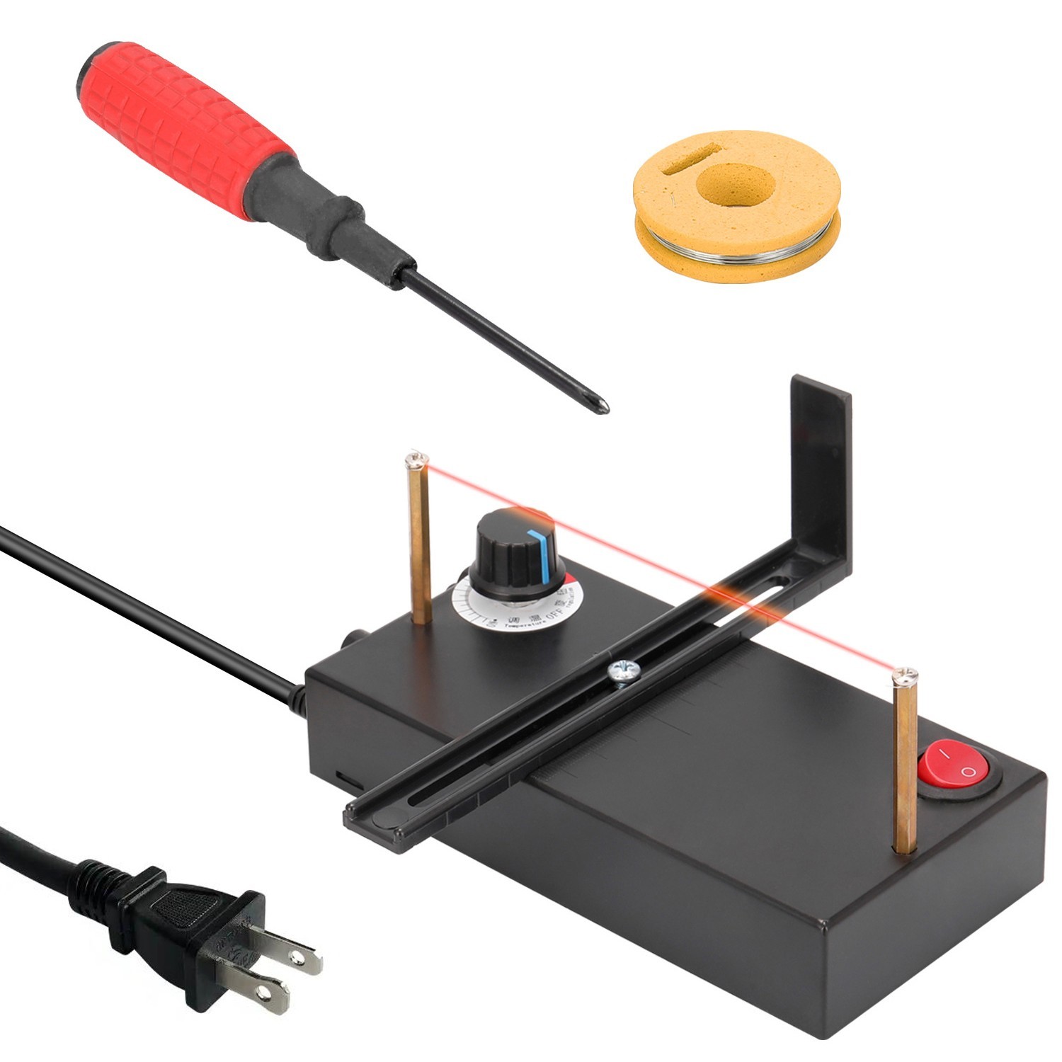 Portable Electric Hot Strip Cutter for For braiding Tape 6.3×3.15×3.15in