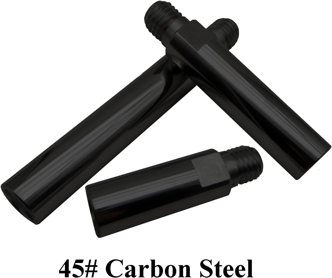 5/8&Prime;-11 Angle Grinder Extension Shaft Set Airway Buff Extender Kit 3 Packs Conne