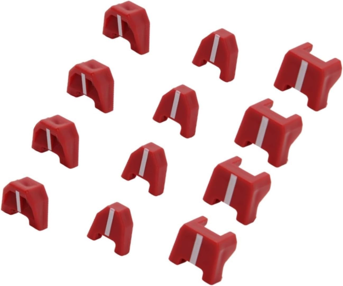 12 pcs Set No Mar Tip Pad for Milwaukee M18 2746-20 Brad 18Ga Nailer Bit