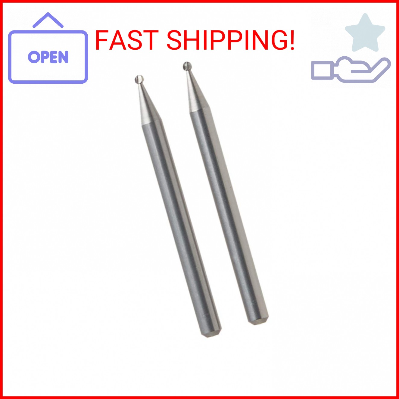 Dremel 106 Rotary Tool Accessory Engraving Bit- Perfect for Wood, Plastic, Linol