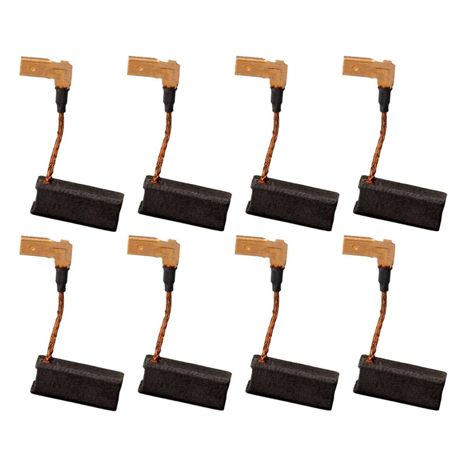 For DeWalt DWE4011 DWE4120N Carbon Motor Brushes 8 Pack Direct Replacement