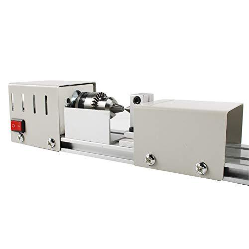 Mini Lathe Machine 12v24vdc 96w Mini Wood Lathe Milling Accessories For Diy Wood