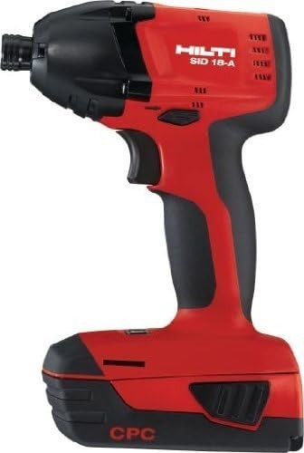 HILTI SID 18-A 21.6-Volt Lithium-Ion 1/4&Prime; HEX Compact Cordless Impact Driver