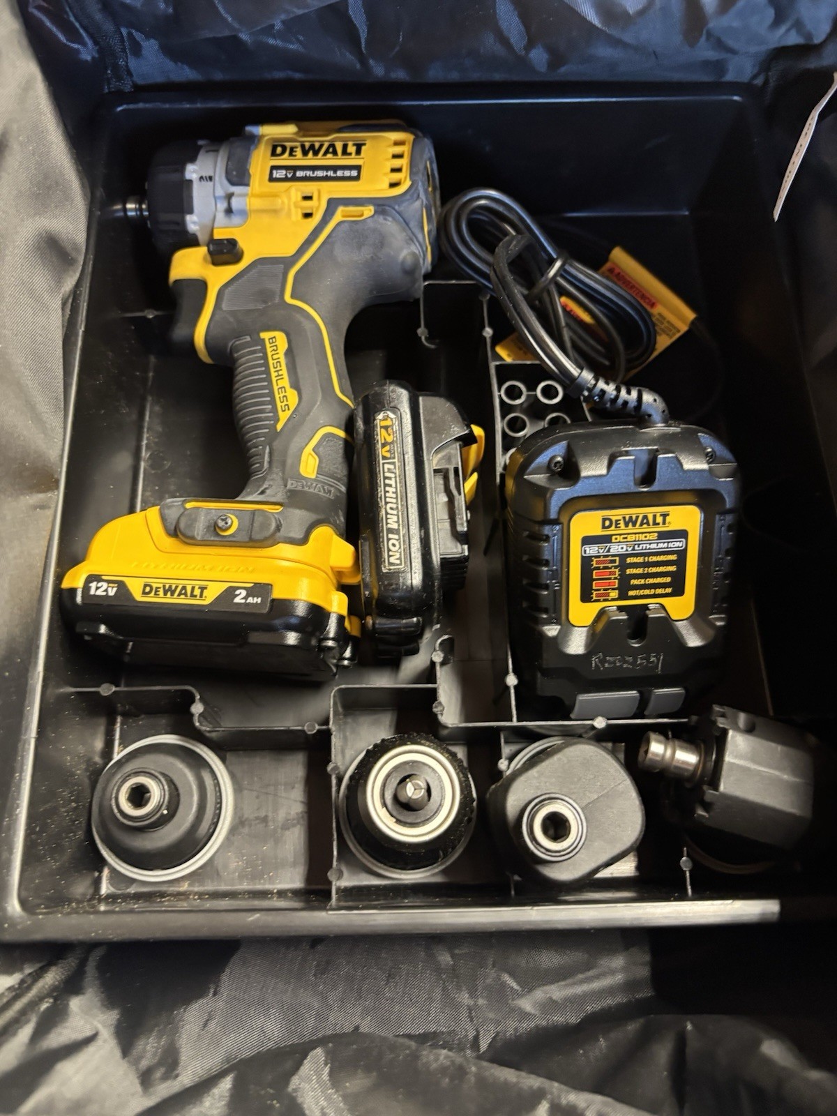 DEWALT DCD703 12V Brushless Cordless 5-in-1 Drill Tool Kit