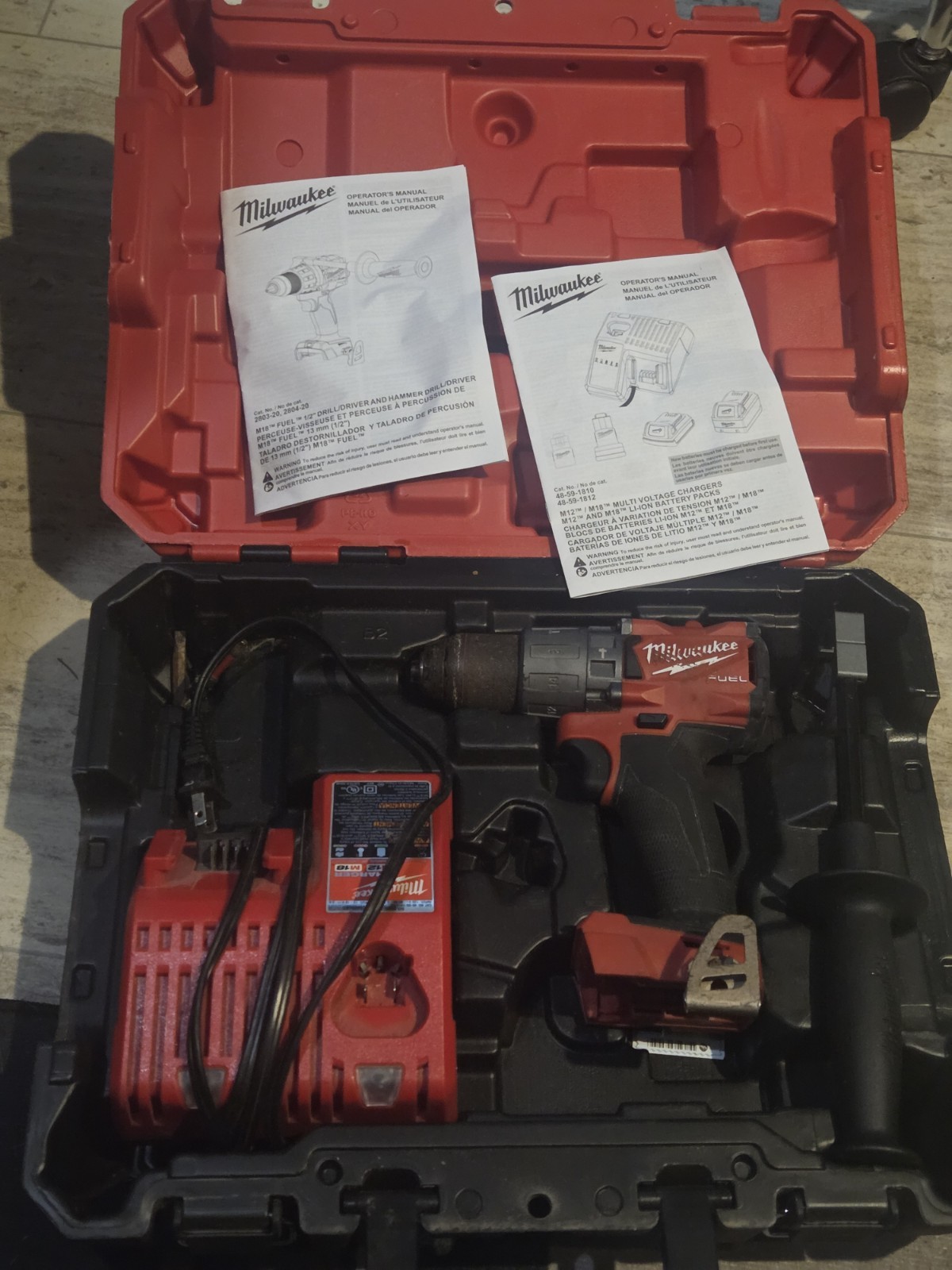 Milwaukee M18 Fuel 1/2&Prime; 18V Cordless Hammer Drill – 2904-20 NO BATTERY