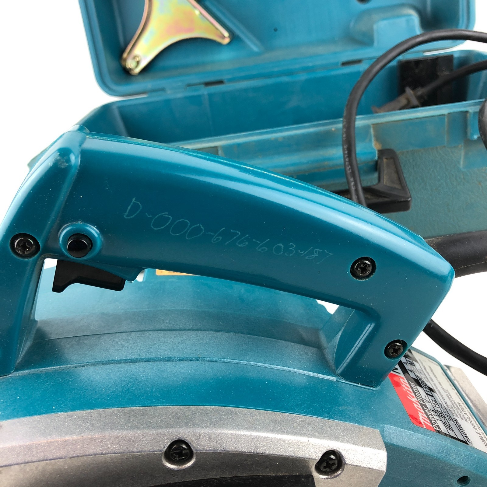 Makita Corded Power Planer N1900B in Hard Case with Accessories Manual Tested!