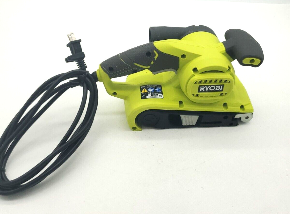 RYOBI 6 Amp Corded 3 in.W x 18 in.L Portable Belt Sander BE319