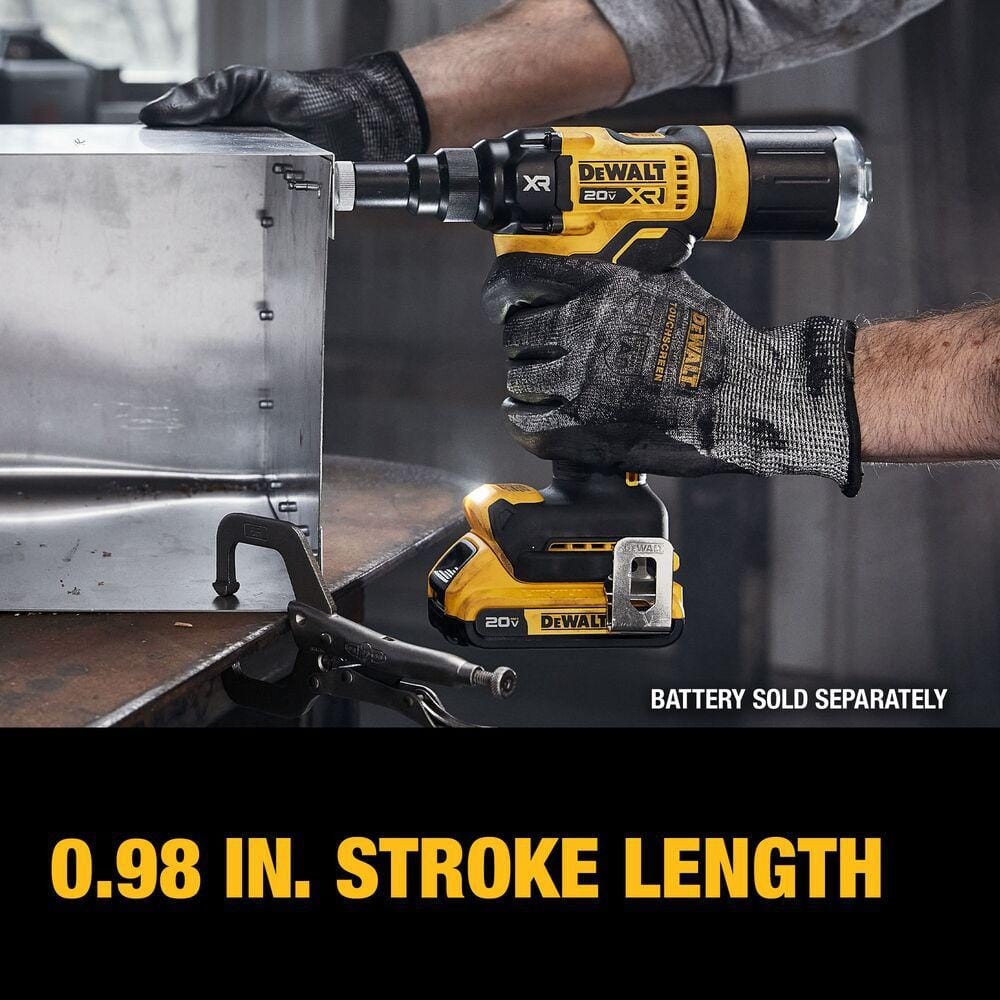 DEWALT 20-Volt MAX Cordless 3/16 in. Rivet Tool (Tool-Only)