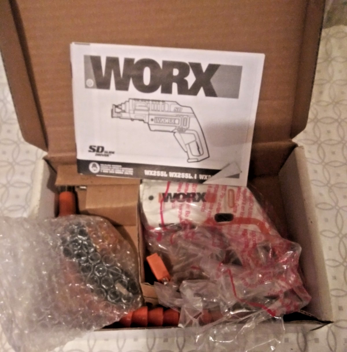 WORX WX255L-1 SD Semi-Automatic Cordless Screw Driver