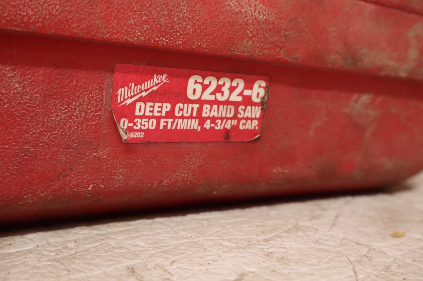 Milwaukee 6230 Deep Cut Portable Band Saw 120V 6A Heavy Duty Corded Tool w/ CASE
