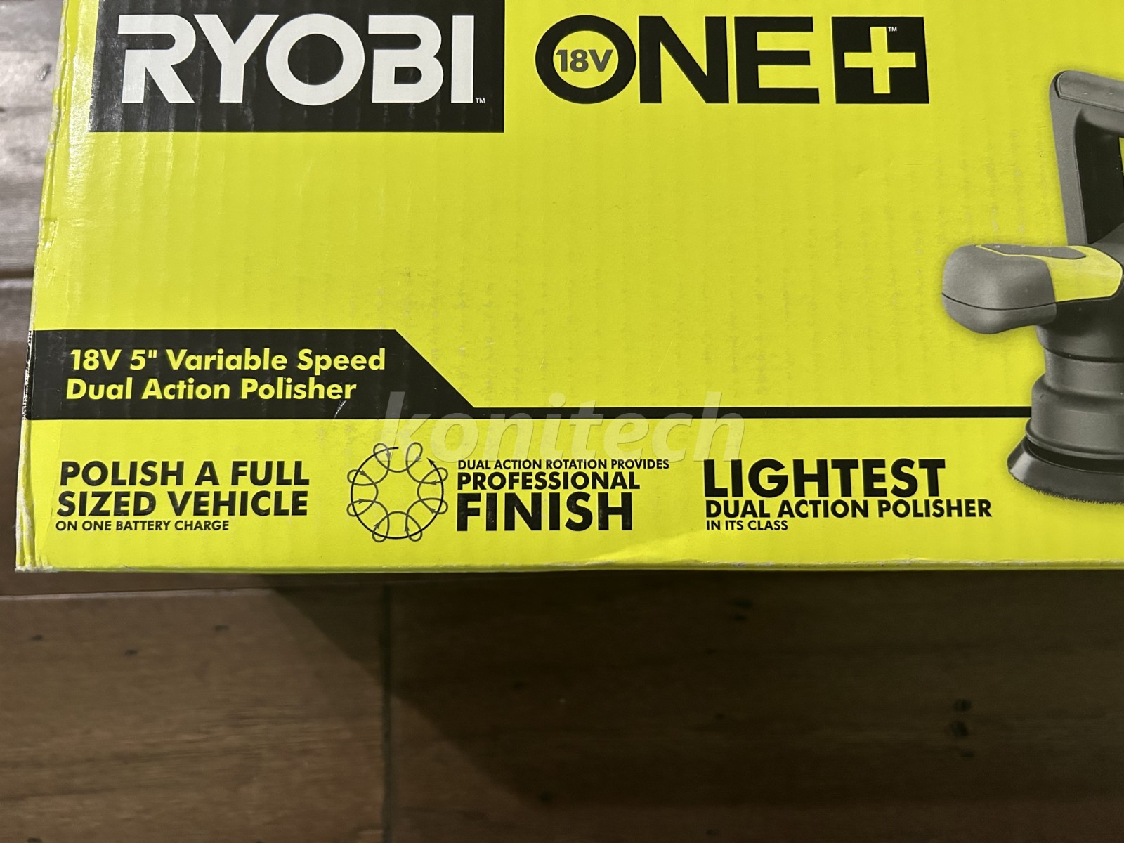 Ryobi ONE+ 18V 5 in. Variable Speed Dual Action Polisher (Tool Only)