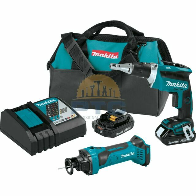 Makita XT255R 18V LXT® Lithium‑Ion Compact Cordless 2‑Pc. Combo Kit (2.0Ah)