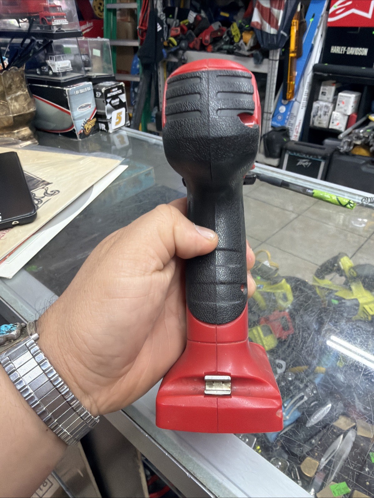 Hyper Tough 3/8&Prime; Drill Driver AQ75005G 18V NI-CD Bare Tool ONLY