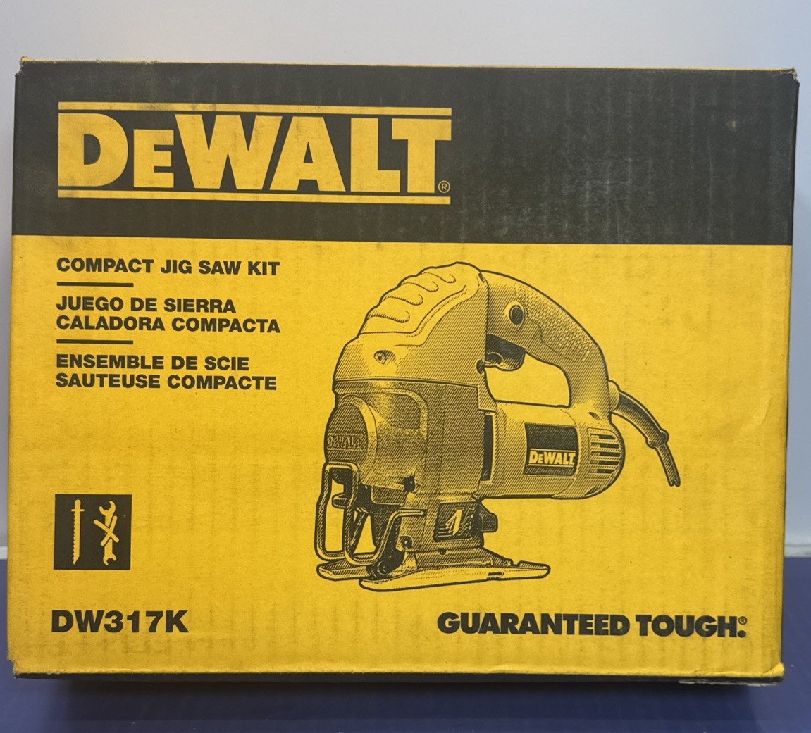 DEWALT DW317K 5.5-Amp Heavy-Duty Compact Top-Handle Jig Saw