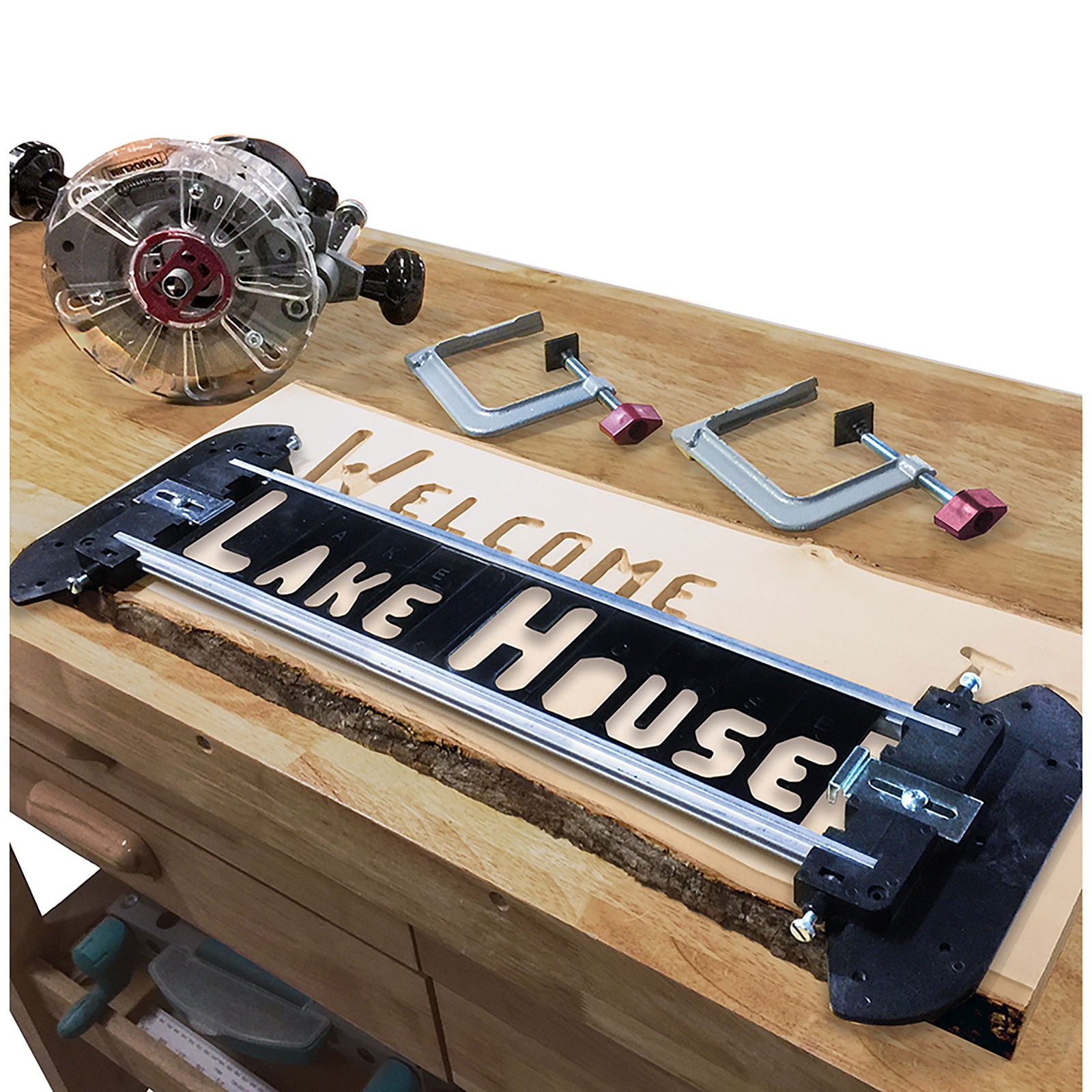 Milescraft 1212 Sign Pro Router Signmaking Jig