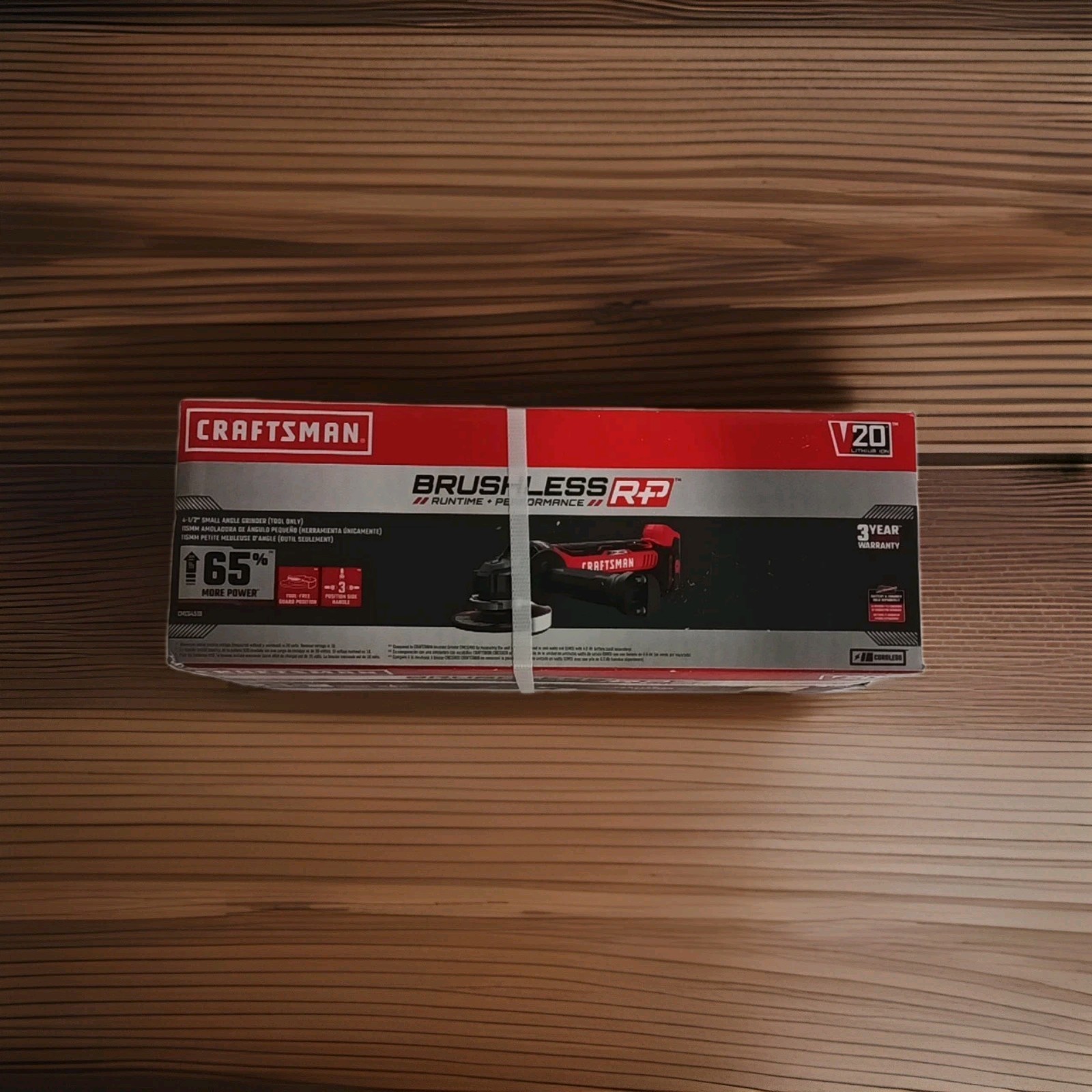 CRAFTSMAN V20 RP 4.5-in 20V max Brushless Cordless Angle grinder (TOOL ONLY)