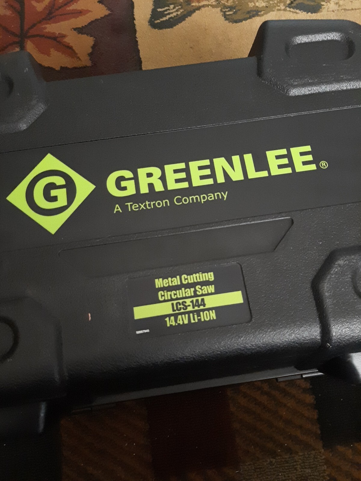 New LCS-144 Greenlee Metal Cutting Circular Saw