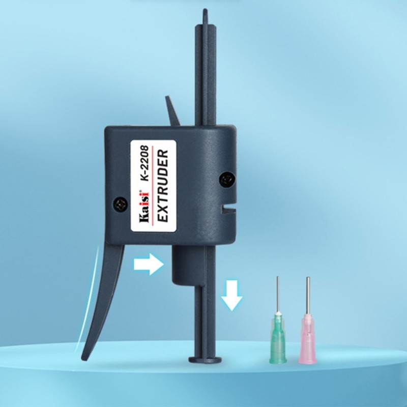 Comfortable Grip Solder Pastes Extruder Applicators for Easy of Usage