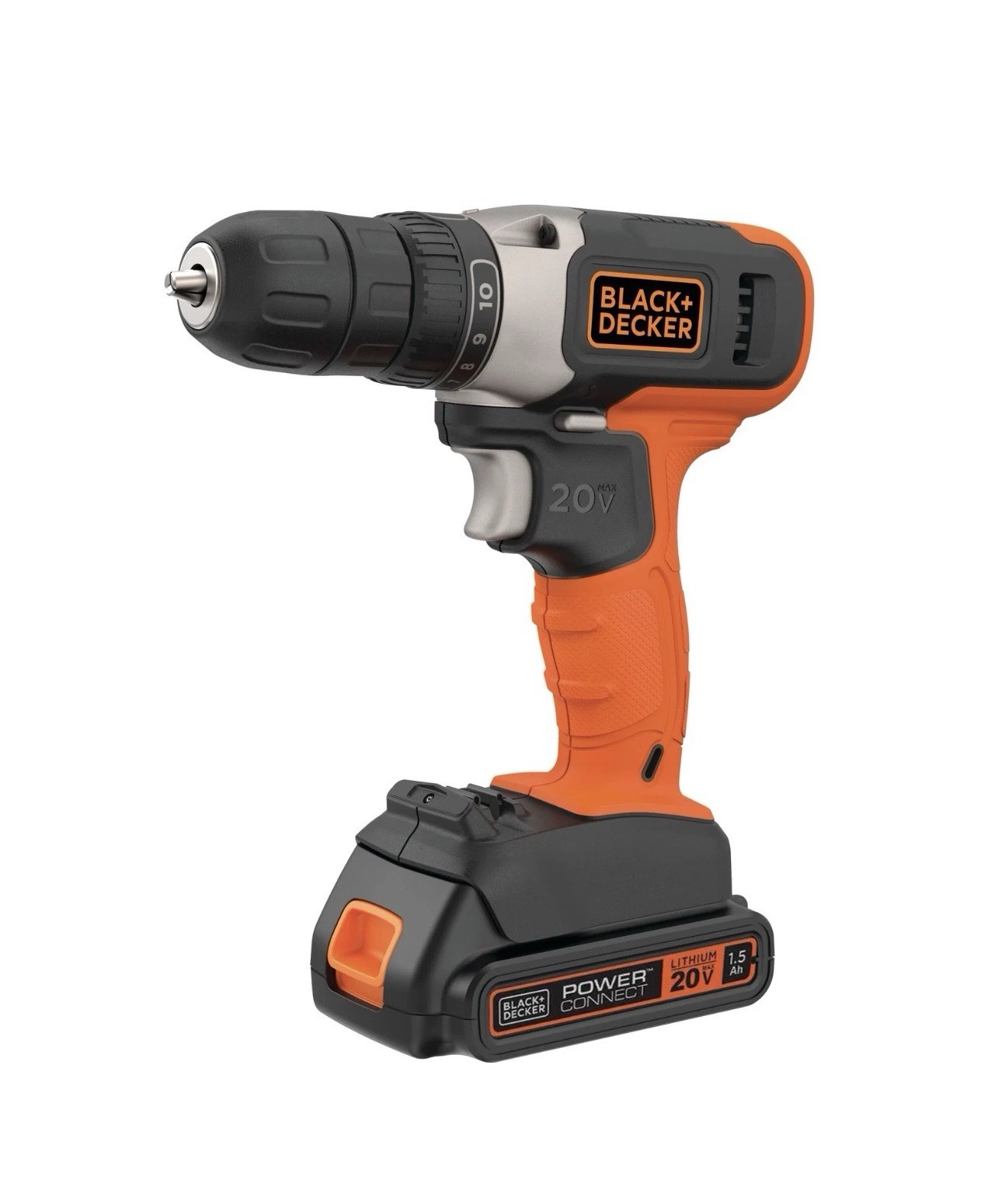 BLACK+DECKER 20V MAX* Cordless Drill – BCD702C1