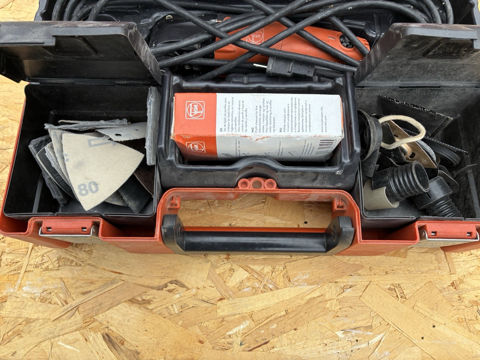 Fein FMM250Q – MultiMaster Top Variable Oscillating Multi Tool w/Case