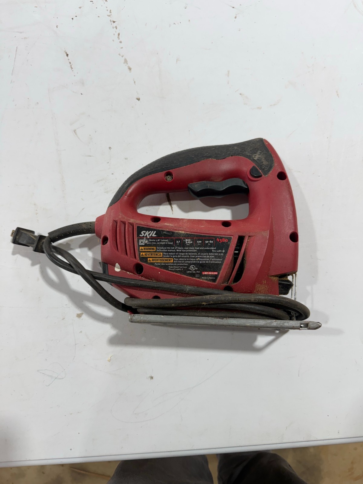 SKIL 4380 3.7 Amp Variable Speed Corded Electric Jigsaw – Tested Works