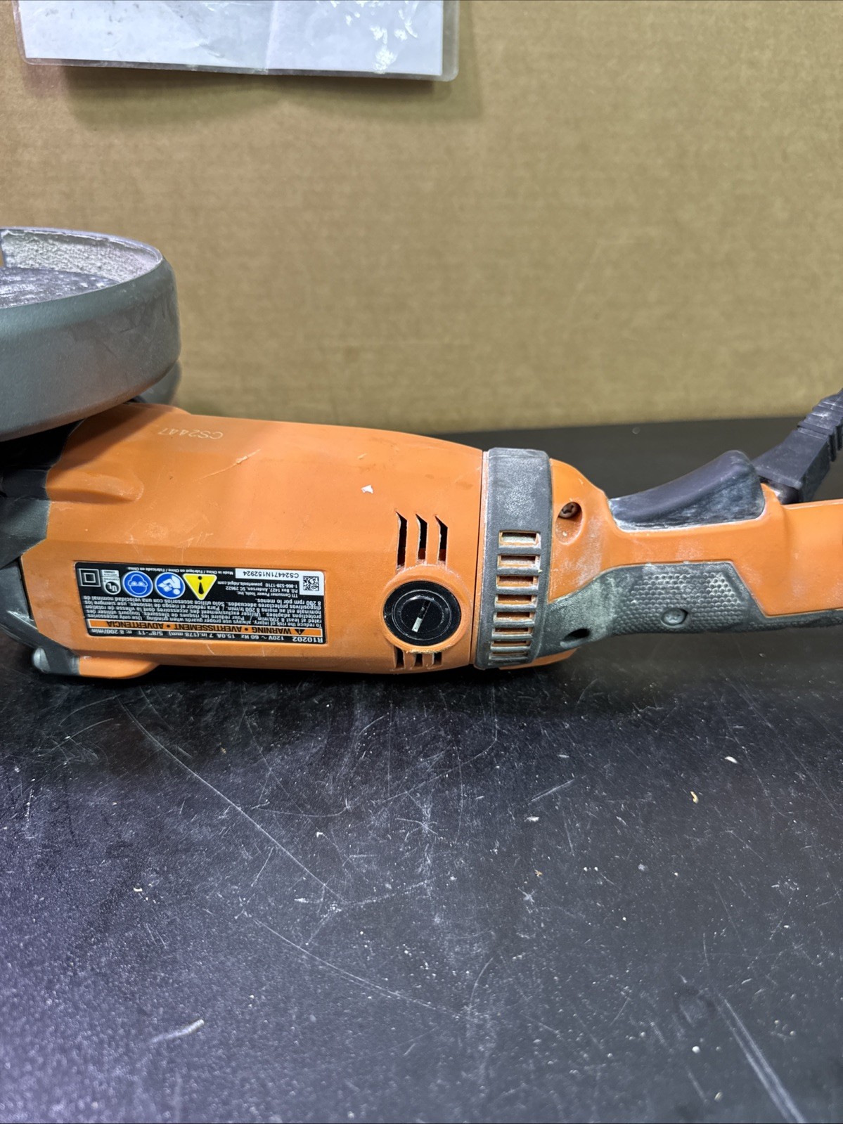 RIDGID R10202 120V 7in. Angle Grinder H57