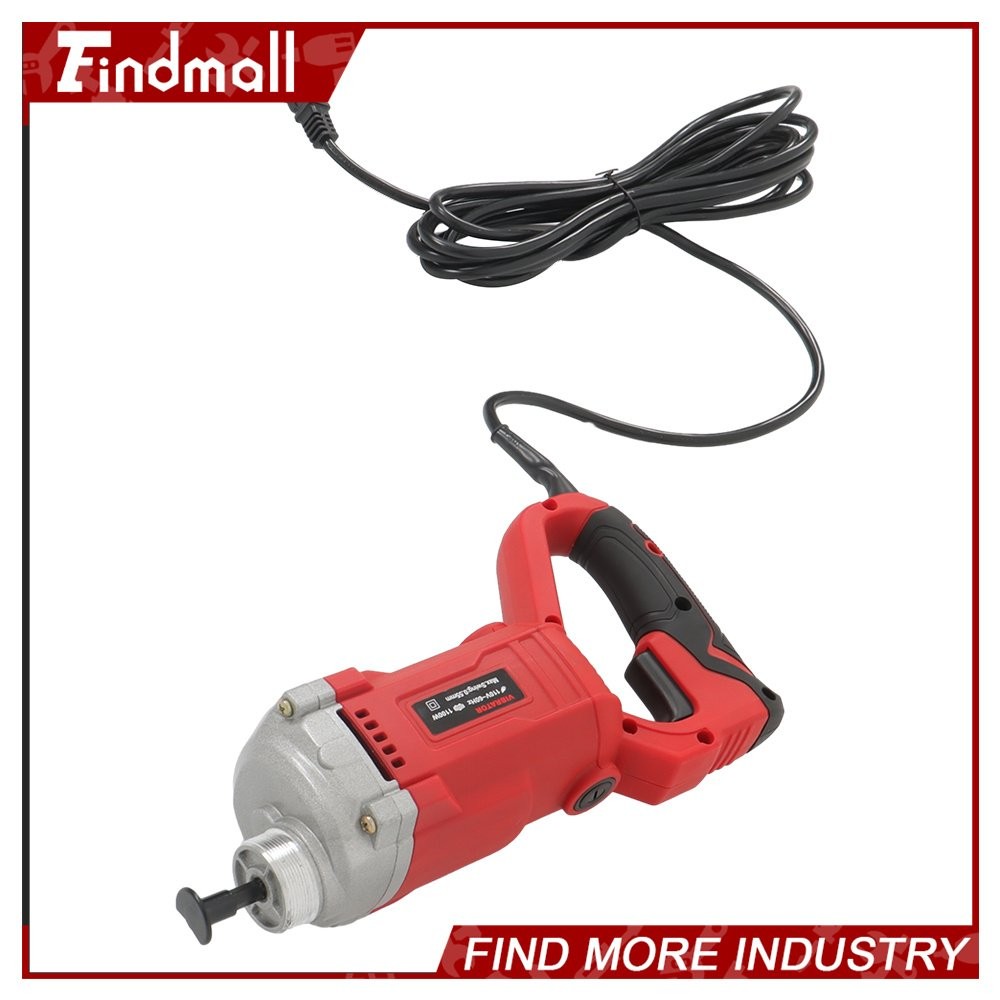 Findmall Electric Concrete Vibrator Concrete Vibrating Tool & 5 ft Shaft 1500W