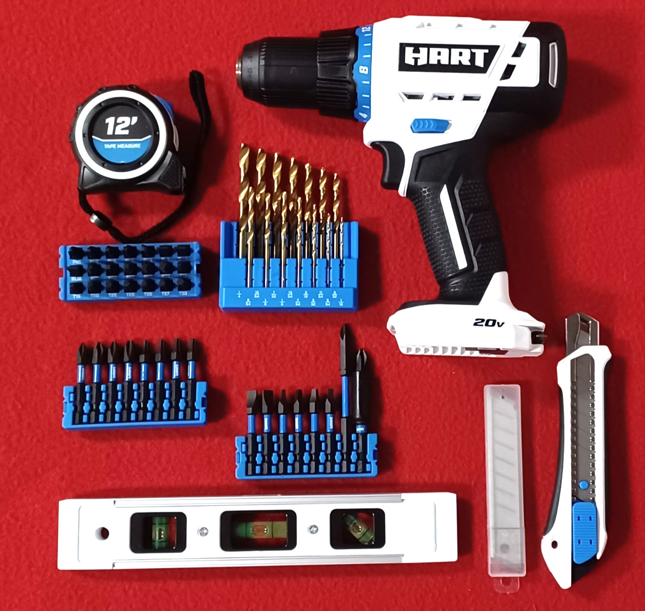 NEW Hart 20V HPDD02 1/2 in Drill/Driver Kit (Tool Only Battery Not Included)