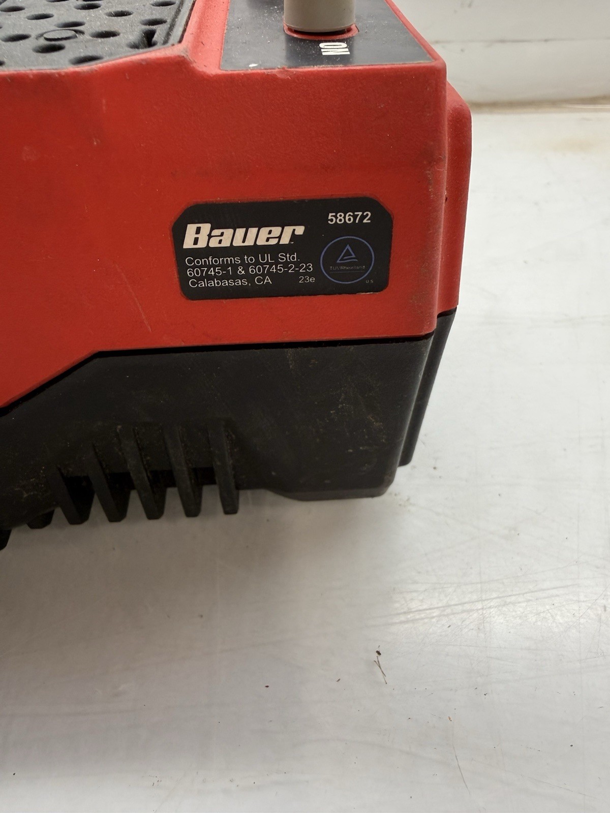 Bauer 20v lithium variable speed rotory tool BASE ONLY