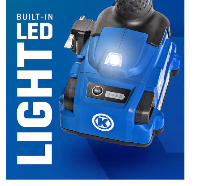 Kobalt 1/2-in 24-volt Variable Speed Brushless Cordless Hammer Drill ( Tool Onl)