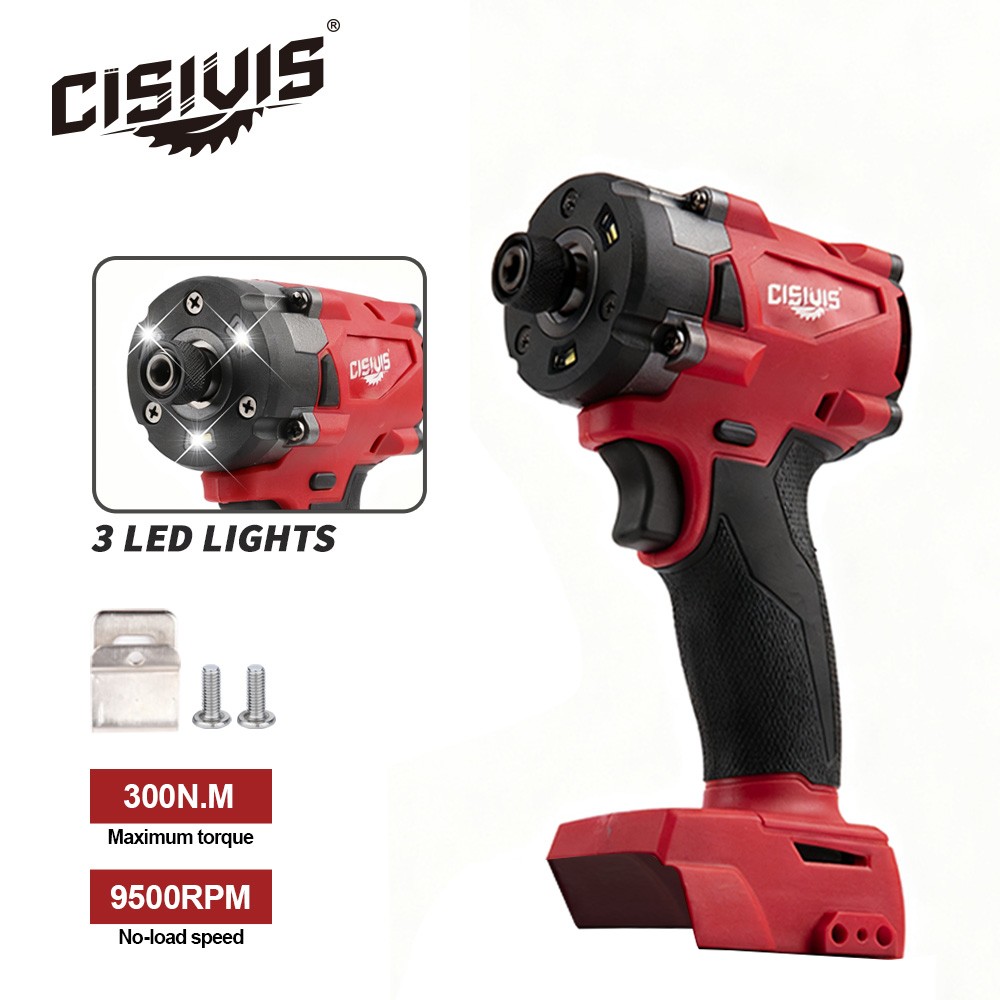 New For Milwaukee M18 Bettery Brushless 1/4&Prime; Hex Impact Driver – Bare Tool