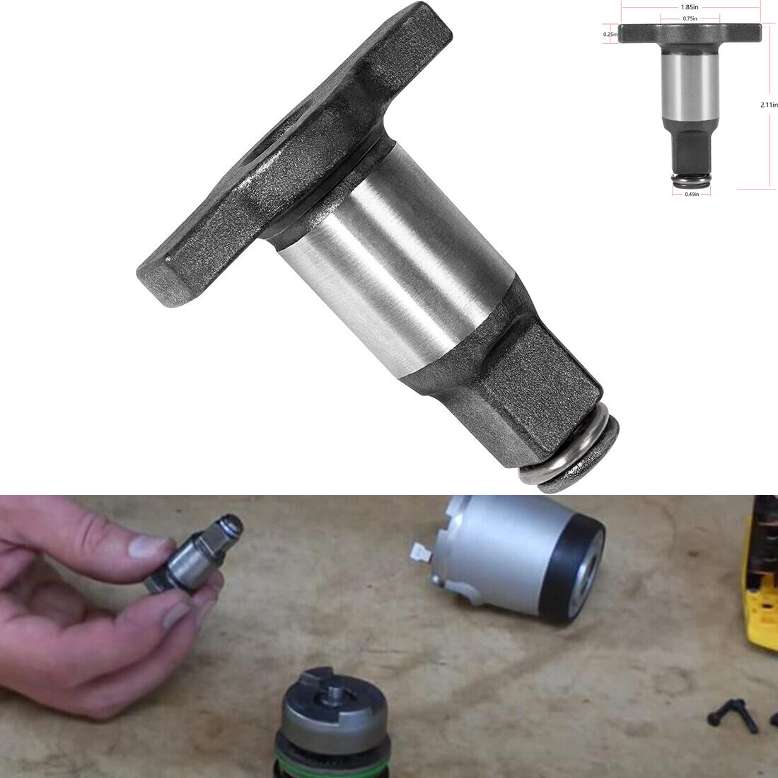 N415875 Anvil Assembly 1/2 » For Impact Wrench DCF899HP DCF899HB Hog Ring