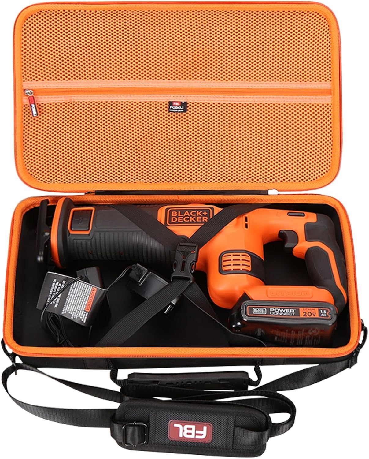 Hard Case for BLACK+DECKER 20V MAX Cordless Reciprocating Saw Kit (BDCR20B/BDCR2