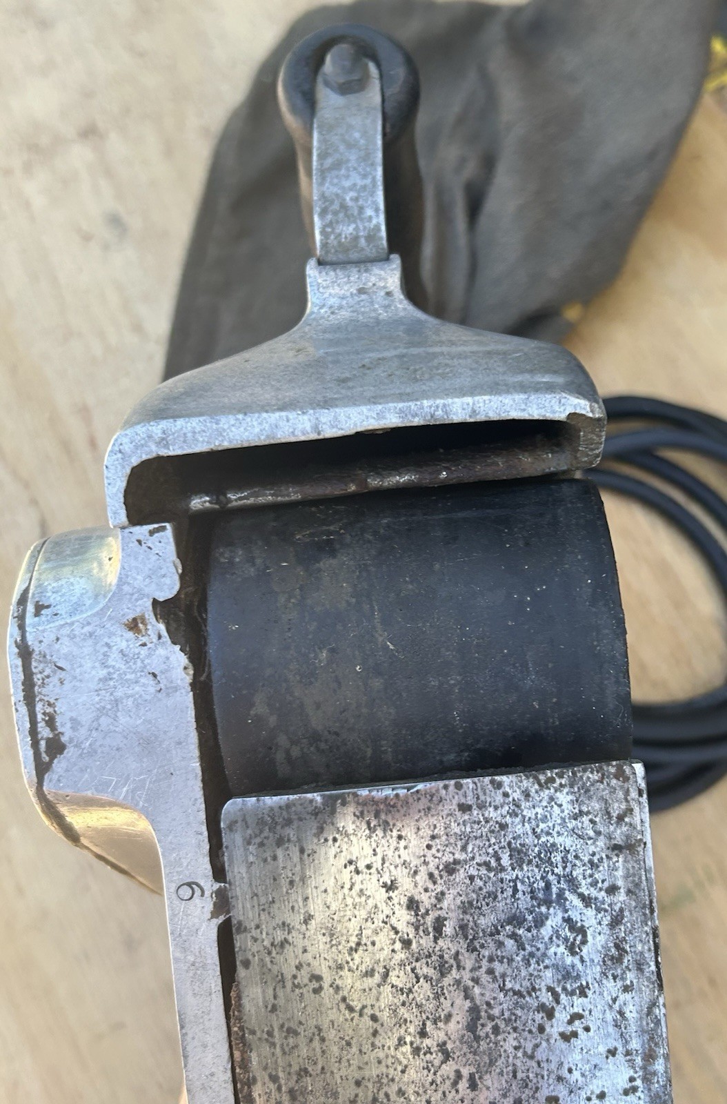 Vintage Porter Cable Dustless Take-About Belt Sander Type BB10 w/ Original Bag