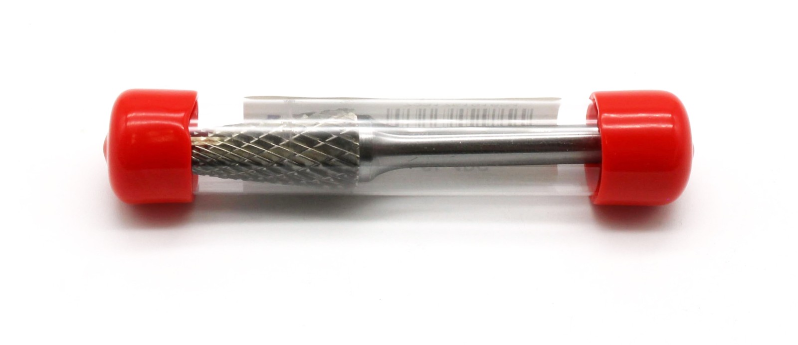 TEMO SL-4 Double Cut CARBIDE BURR File, 1/2&Prime; 14deg Cone, 1/4&Prime; D 2&Prime; L Shank