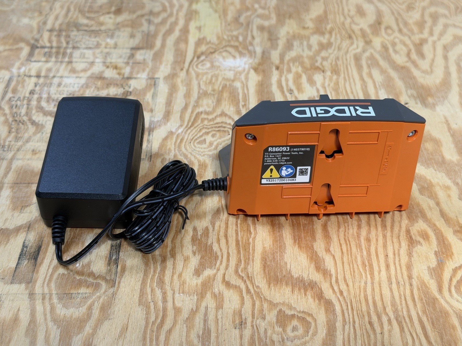 Rigid Compact Charger No Battery Included
