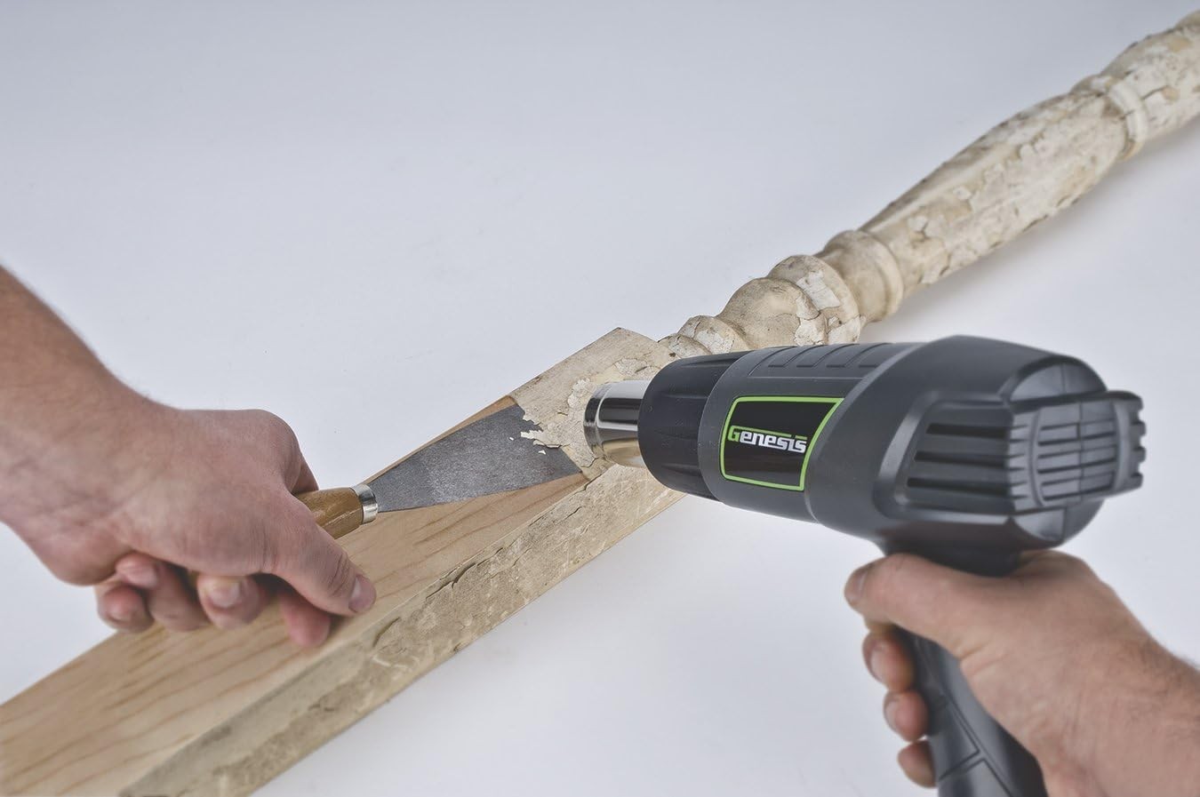 GHG1500A Dual Temperature Heat Gun Kit With Fast High And Low Settings