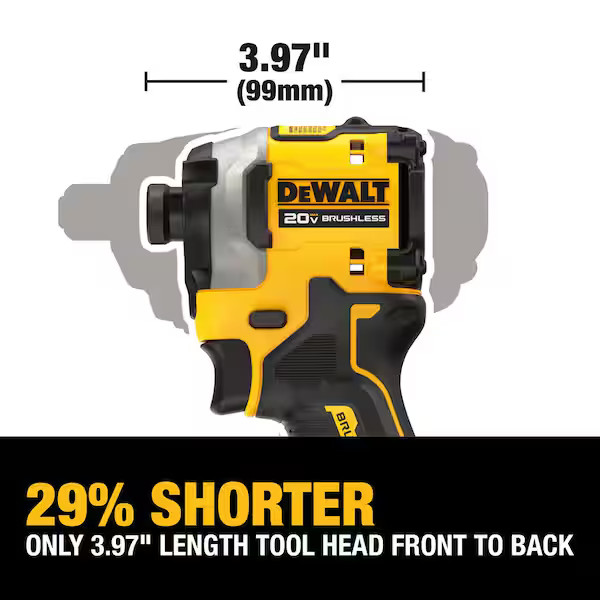 ATOMIC 20V MAX Lithium-Ion Cordless 1/4 in. Brushless Impact Driver Kit, 5 Ah Ba