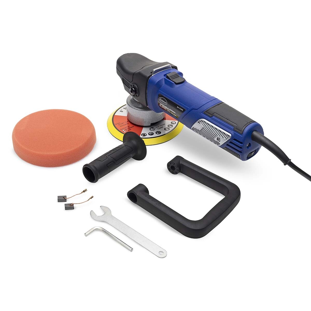 Eastwood Variable Speed 6&Prime; Orbital Sander Polisher Soft Start Trigger Responce