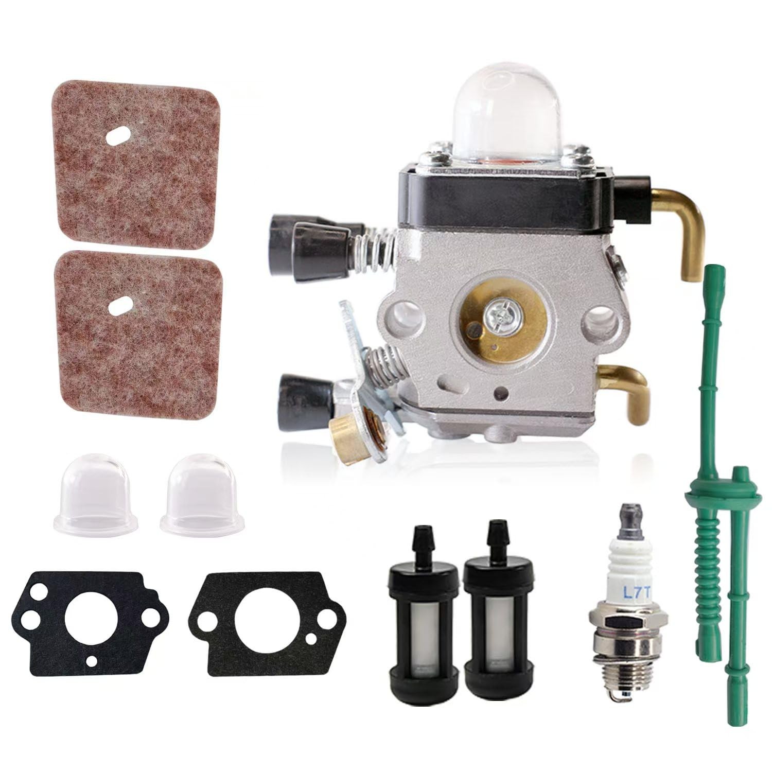 IOMNIBI FS38 FS45 FS46 Carburetor for STIHL FS55 FS45C FS46C FS55C silver