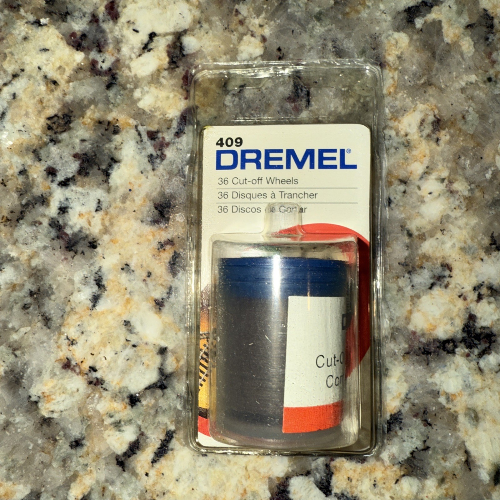 NEW 01DREMEL 409 PK 36 ROTARY POWER TOOL 15/16&Prime; EMERY CUT-OFF WHEEL ATTACHMENT