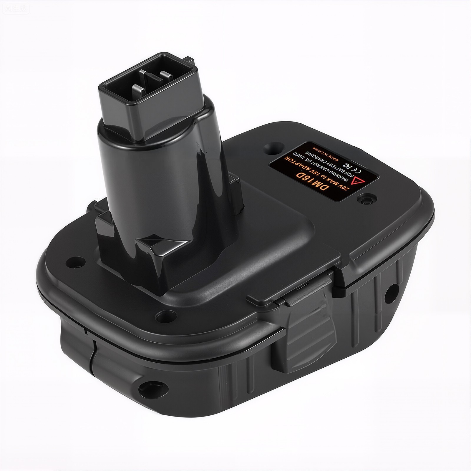 4PACK Battery Adapter Converter for Dewalt 20V Milwaukee 18V to Dewalt 18V NiCad